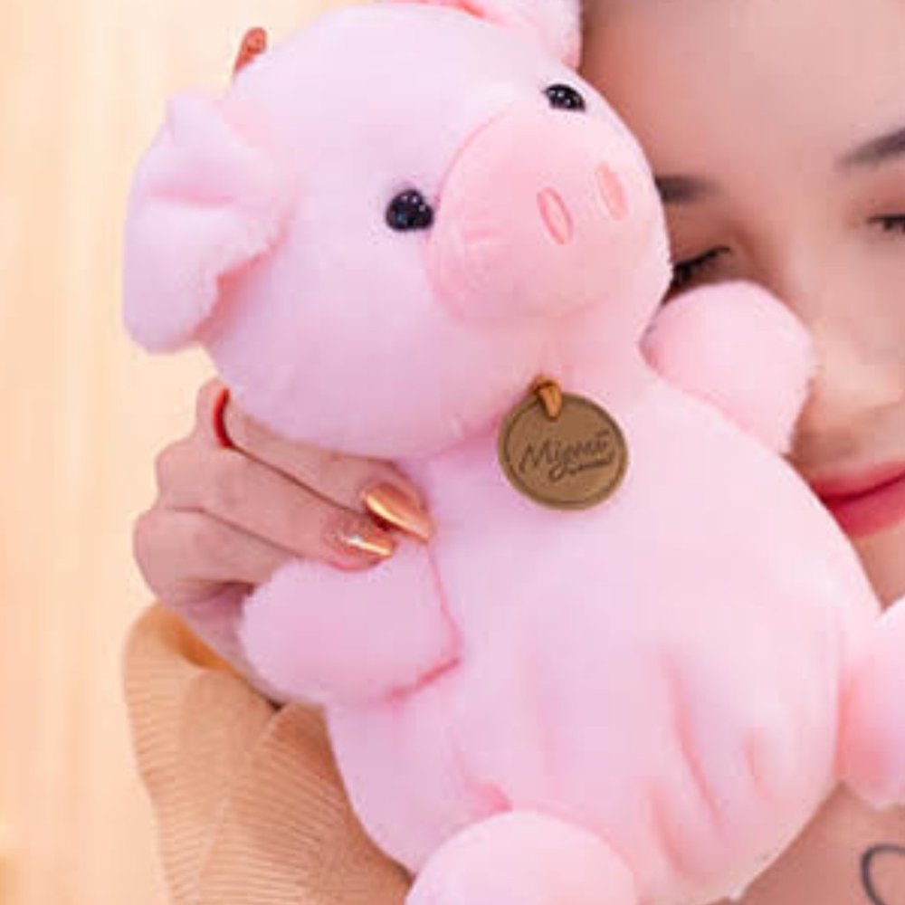 Aurora Gifts of smile Plushies Cow, Pig